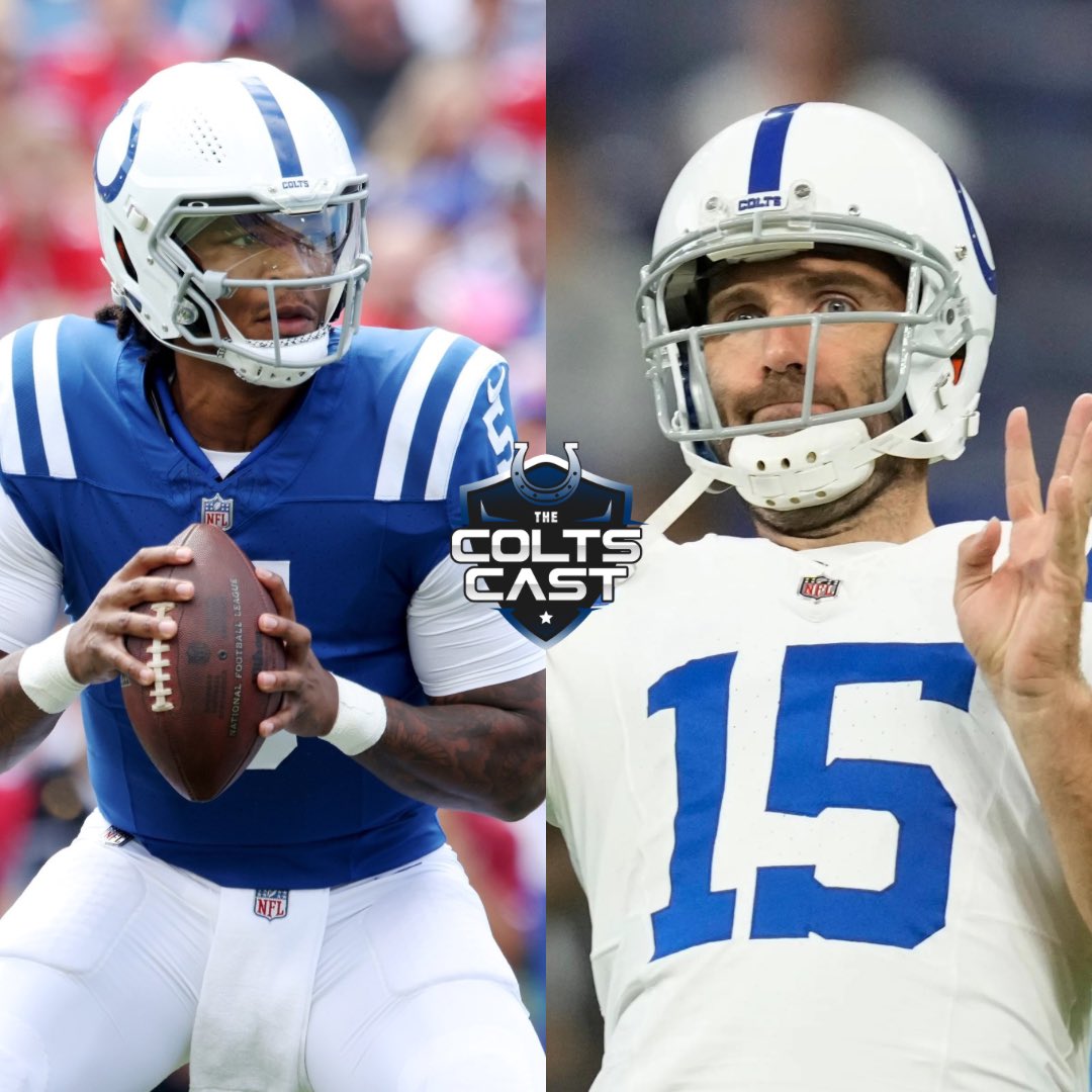 TheColtsCast's tweet photo. The same Colts fans (not all fans) that begged Chris Ballard and Jim Irsay to go and draft a young quarterback are the same ones begging to bench Anthony Richardson and start Joe Flacco. 

The cycle continues. Hypocrisy has to stop.

Anthony Richardson is OUR QB 💯 https://t.co/KQsdRBB6D1