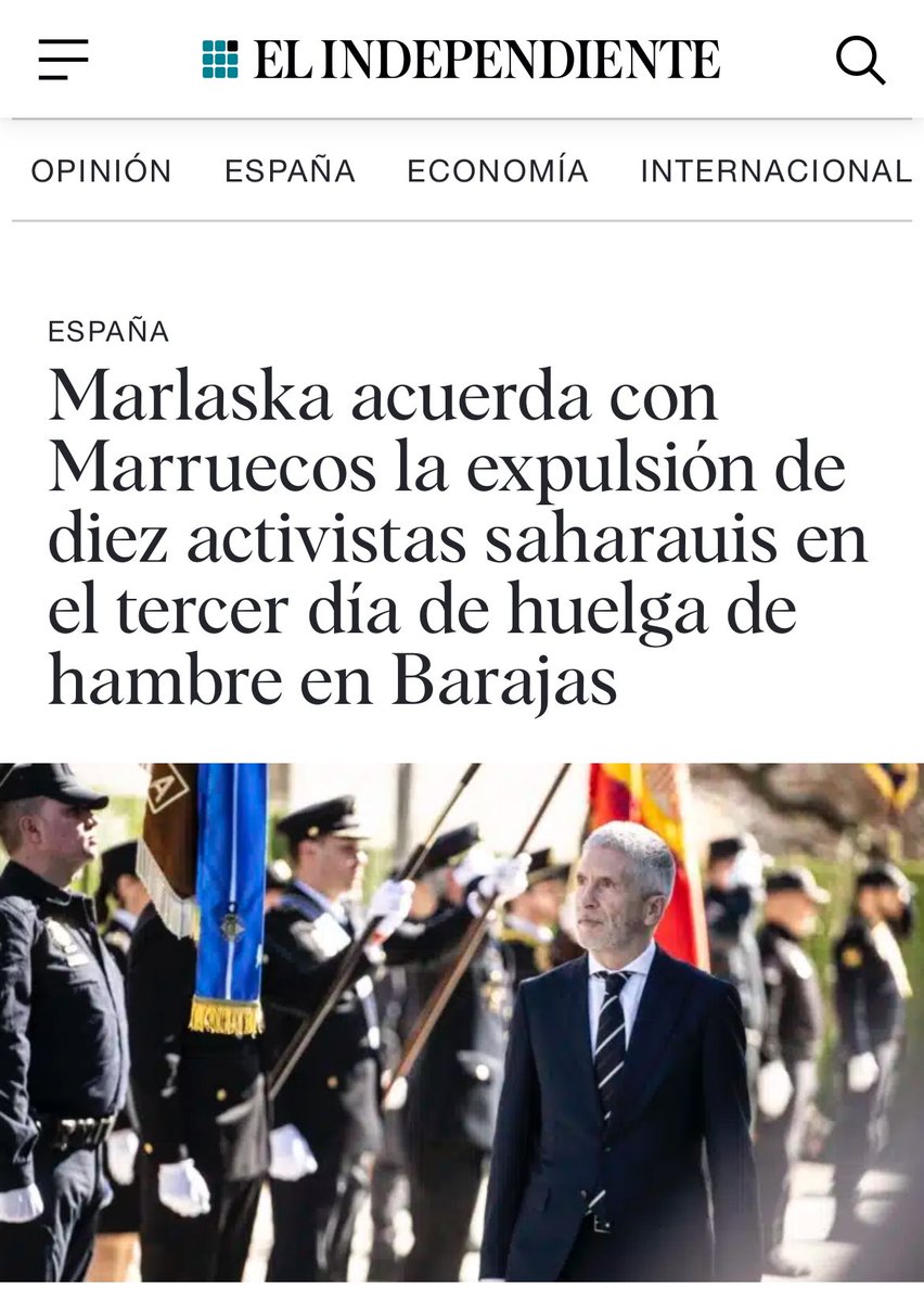 TalebSahara's tweet photo. Marruecos nos expulsó de nuestra tierra, nos bombardeó con napalm, nos obligó a vivir en el exilio, siempre perseguidos, amenazados. Hoy, Sánchez y su gobierno “progresista” se suman a la persecución y maltrato al pueblo saharaui haciéndole el trabajo sucio a Marruecos. VERGÜENZA https://t.co/2RsGIloF5w