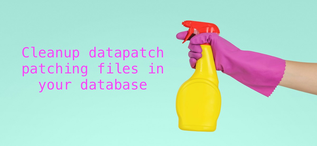 Do you want to claim back space in your databases? Then this blog post may be interesting for you about:

How to cleanup datapatch patching files

mikedietrichde.com/2024/09/23/cle…

#patchMeIfYouCan #OracleDBAsRunTheWorld #BestPractices #Upgrade #Patching #Migration