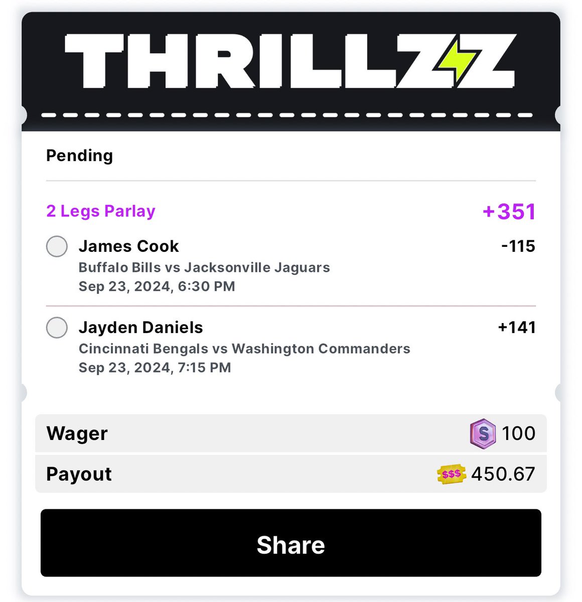 ThrillzzOnX's tweet image. 💰Giveaway Time💰

If this hits we’re giving someone $25 in Free Sweeps 👀🏈

1️⃣ Follow @ThrillzzOnX 
2️⃣ Retweet this post
3️⃣ Tag A Friend

Ready, Set, Go!