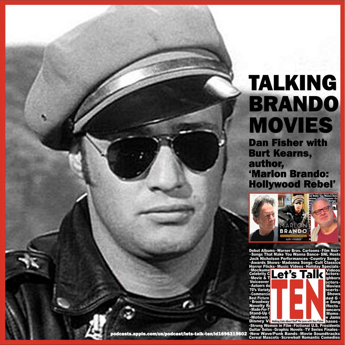 brandobook's tweet image. Talking Brando on Let’s Talk Ten with Dan Fisher. Many thanks, Dan, for a great conversation on one of the coolest and smartest podcasts out there.
podcasts.apple.com/us/podcast/let…
