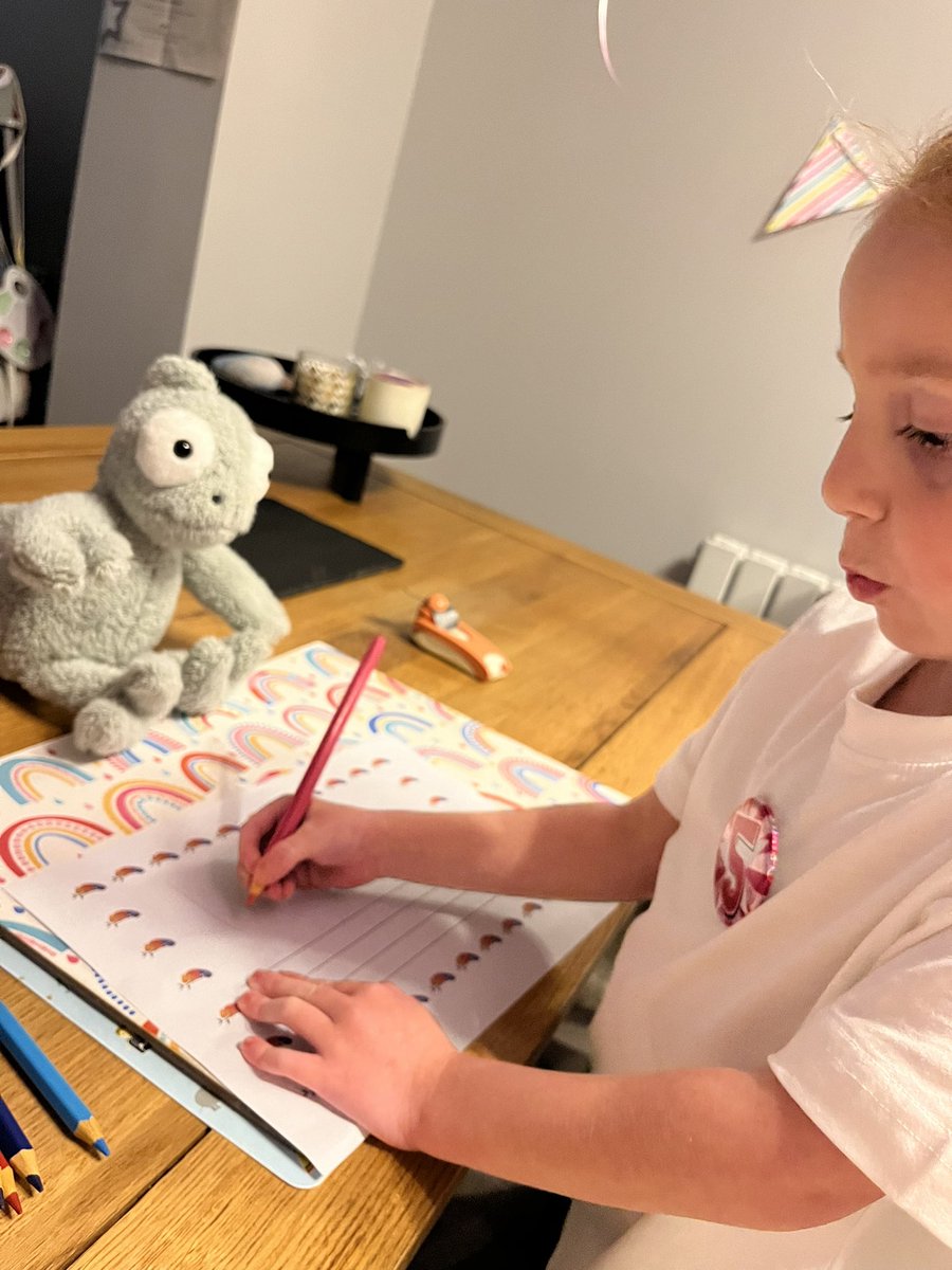 Matilda sat down and drew some lovely pictures and did some writing to say that she loved having Conker! <a href="/Overchurch2/">Class 2 Overchurch</a>