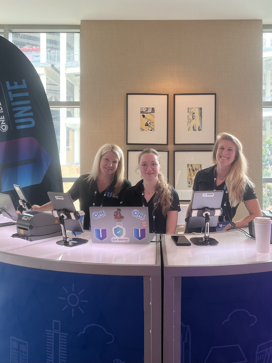 OneIdentity's tweet photo. #OneIdentityUNITE kicks off this week!

We're thrilled to bring our incredible community of customers and partners together once again. Our team was up early to make the final preparations for a week of insights, collaboration and innovation around Unified #IdentitySecurity. https://t.co/rMrdV3kc30