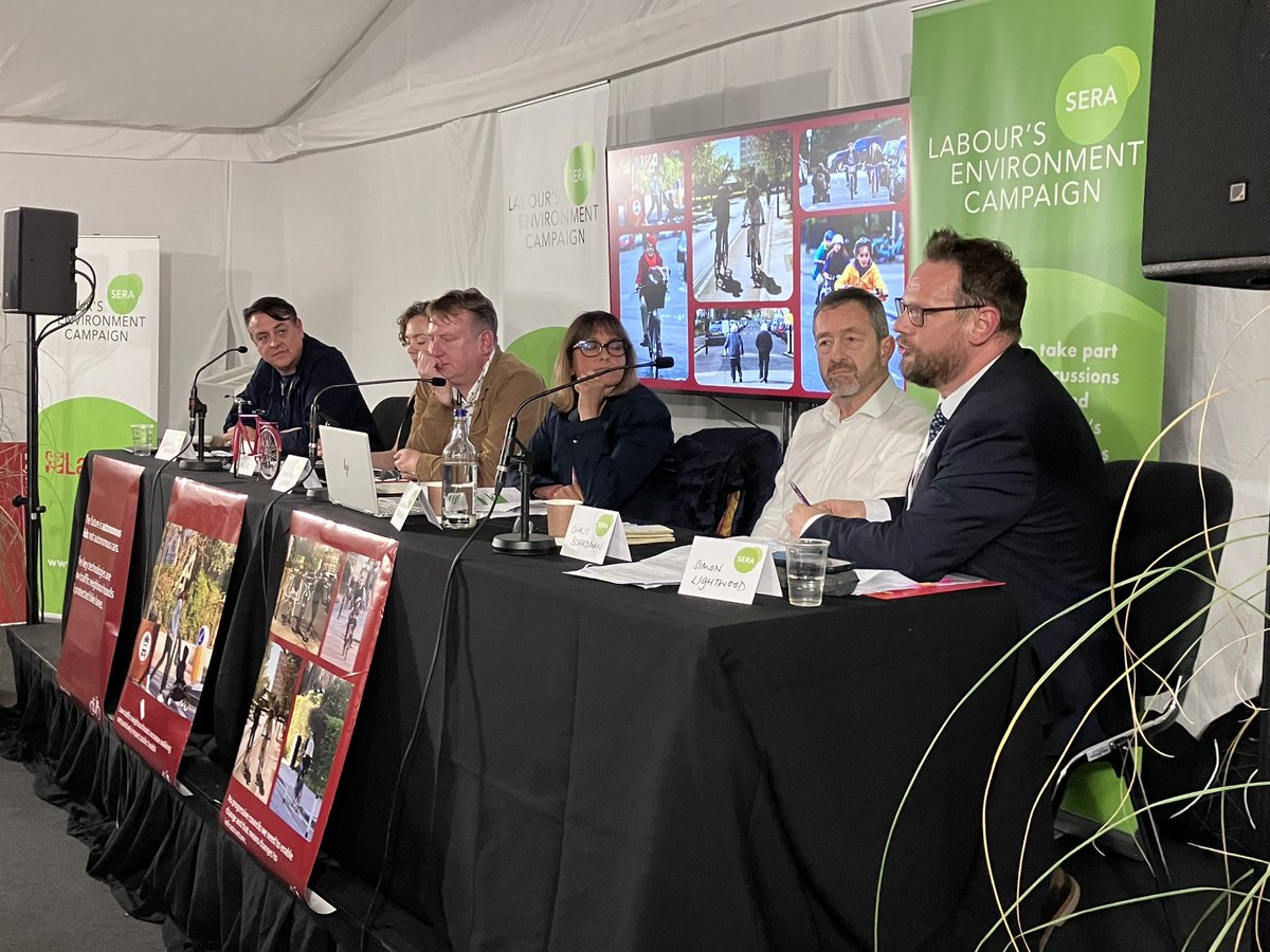 I’m a Labour conference fringe on active travel - don’t tell me I don’t know how to have fun - and transport minister Simon Lightwood has praised councils for their “bravery” in pushing through LTNs etc amid the last govt’s culture wars. Those culture wars are over, he says.