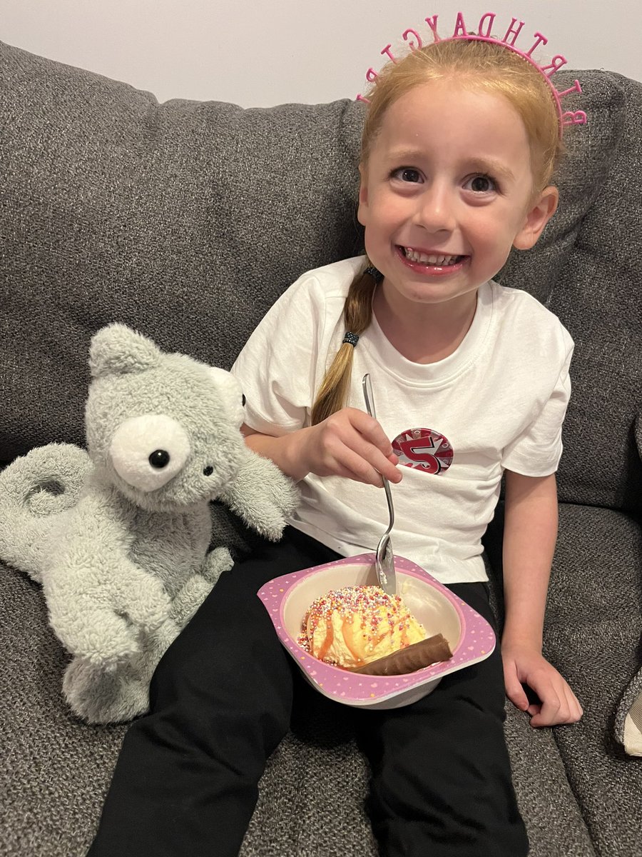 Matilda and Conker enjoyed some yummy ice cream with sauce, sprinkles and a flake! <a href="/Overchurch2/">Class 2 Overchurch</a>