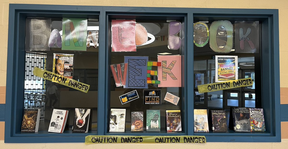 It is Banned Book Week at Brookside! Students are learning about the importance of intellectual freedom through activities, conversations and literature! <a href="/BrooksideInt/">Brookside Intermediate</a>