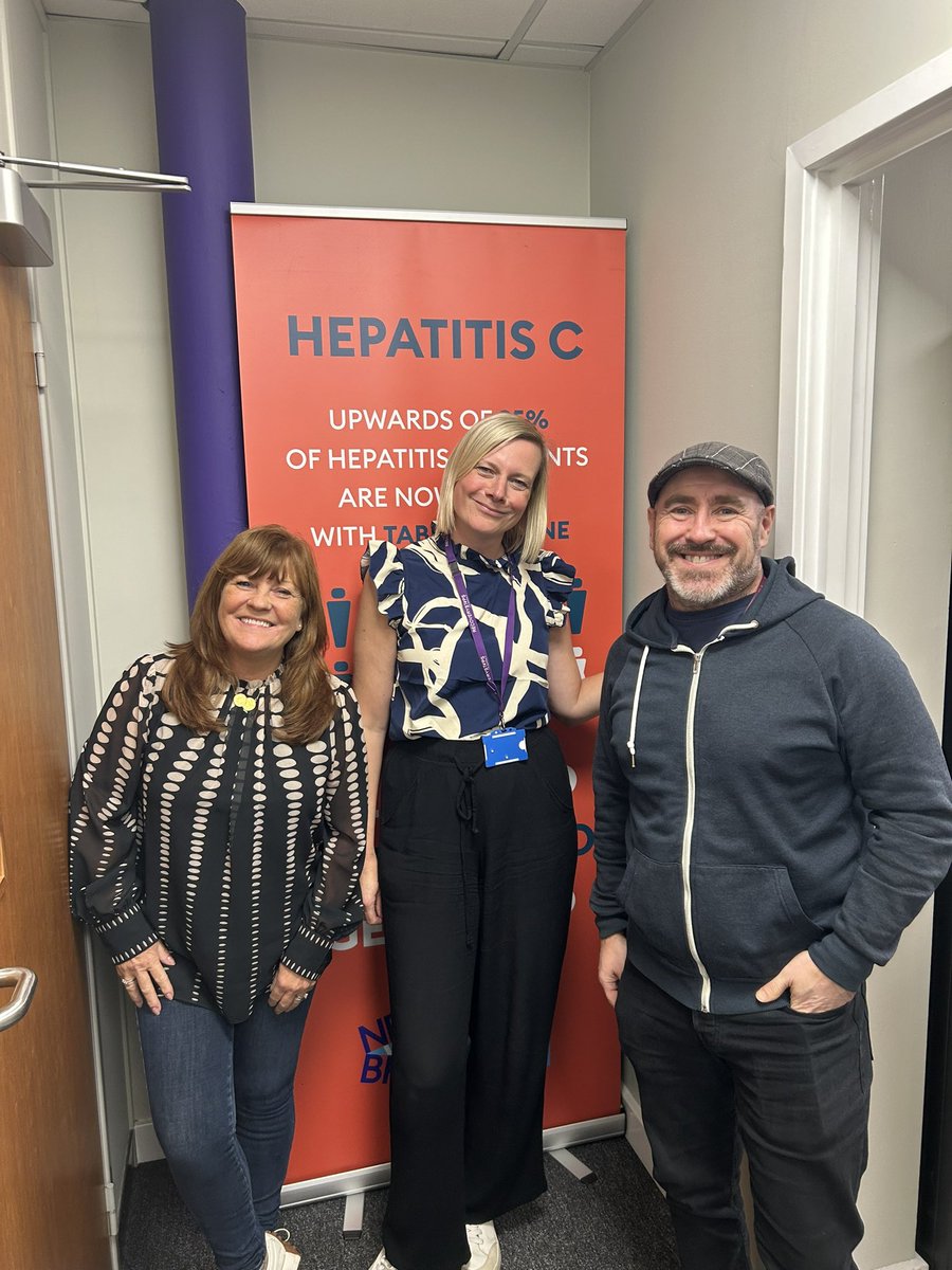 Welcome Caroline to the @Humankind Charity Hep C team, you’re going to be busy lass!