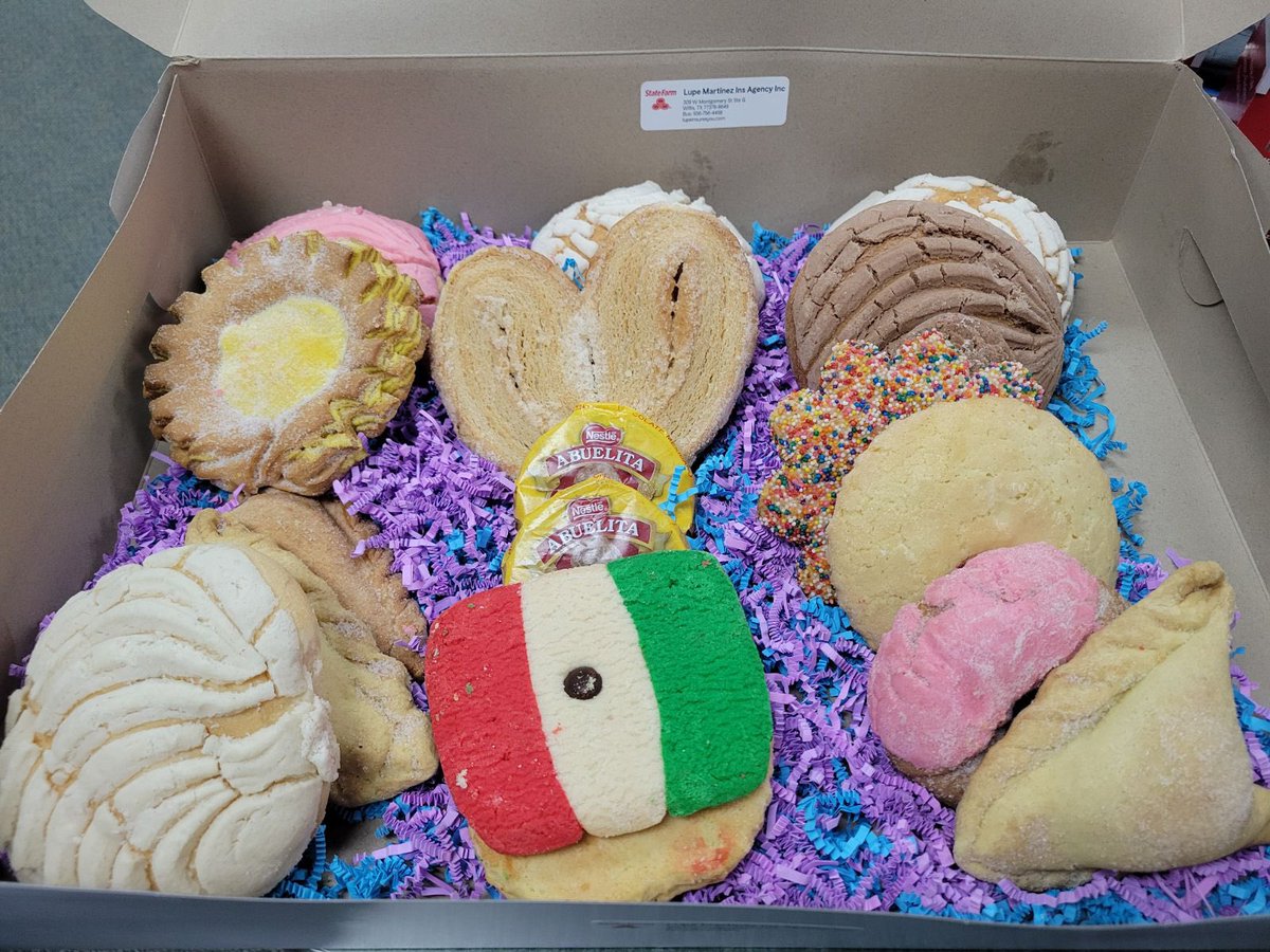 A very special, “thank you,” to Ms. Lupe Martinez Insurance Agency for donating these yummy treats to our Staff for Hispanic Heritage Month!
Willis Independent School District 
W. L. Meador Elementary PTO
<a href="/WillisSchools/">Willis ISD</a>