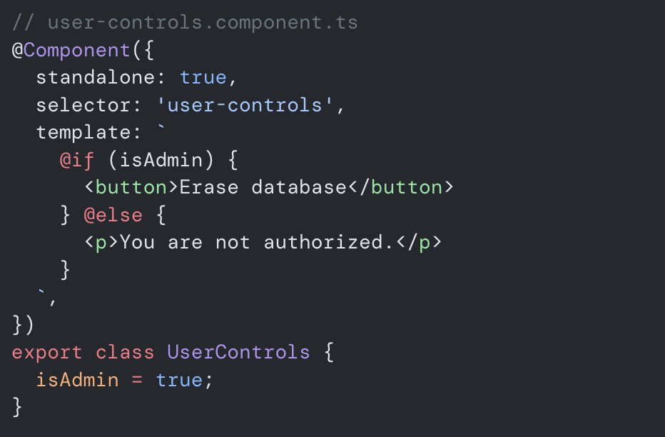 YashGhori3's tweet image. Diving into #Angular17's latest features! The new @if and @for directives are 🔥 for streamlining template logic. Say goodbye to messy *ngIf and *ngFor structures—now code became cleaner, faster, and easier to read! Conditional rendering & looping have never been this smooth.🚀✨