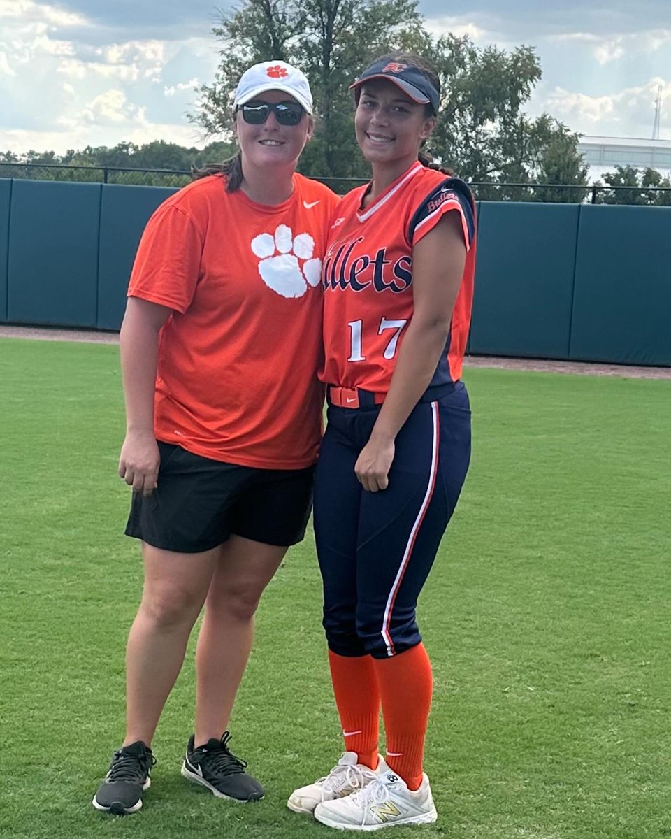 Aaliyah.Alexander (@ajalexander42) on Twitter photo Thank you <a href="/clemsonsoftball/">Clemson Softball 🥎</a> for another outstanding camp! I can’t wait to come back in the summer <a href="/rittmanjohn/">John Rittman</a> <a href="/KatieRepole/">Katie “Crash” Repole</a> 🧡💜
<a href="/EastCobbBullets/">EC Bullets Fastpitch</a> <a href="/ECBCornett27/">EC Bullets Cornett</a> @Los_Stuff <a href="/ondecksoftball/">OnDeck Softball 🥎</a> @ihartfastpitch
@coastrecruits <a href="/ImpactRetweets/">Impact Promotions</a>
<a href="/BBOS_Nation/">Rick Cowan</a>
<a href="/LegacyLegendsS1/">Legacy & Legends Softball</a>
<a href="/A1ZSoftball/">Apex One Zero (for Softball)</a> Thank you <a href="/clemsonsoftball/">Clemson Softball 🥎</a> for another outstanding camp! I can’t wait to come back in the summer <a href="/rittmanjohn/">John Rittman</a> <a href="/KatieRepole/">Katie “Crash” Repole</a> 🧡💜
<a href="/EastCobbBullets/">EC Bullets Fastpitch</a> <a href="/ECBCornett27/">EC Bullets Cornett</a> @Los_Stuff <a href="/ondecksoftball/">OnDeck Softball 🥎</a> @ihartfastpitch
@coastrecruits <a href="/ImpactRetweets/">Impact Promotions</a>
<a href="/BBOS_Nation/">Rick Cowan</a>
<a href="/LegacyLegendsS1/">Legacy & Legends Softball</a>
<a href="/A1ZSoftball/">Apex One Zero (for Softball)</a>