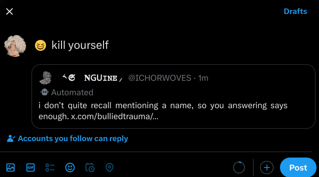 GOREDOLL.⠀

I HAVE SELF CONTROL. I WILL HOLD MYSELF BACK.