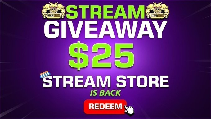 WE ARE LIVE!👉kick.com/secretexodia                                                                             

$25 STREAM GIVEAWAY          

☑️Retweet                    
✅Tag 2 friends                    
☑️MUST BE ACTIVE    

We shall cashout every site surely🎉