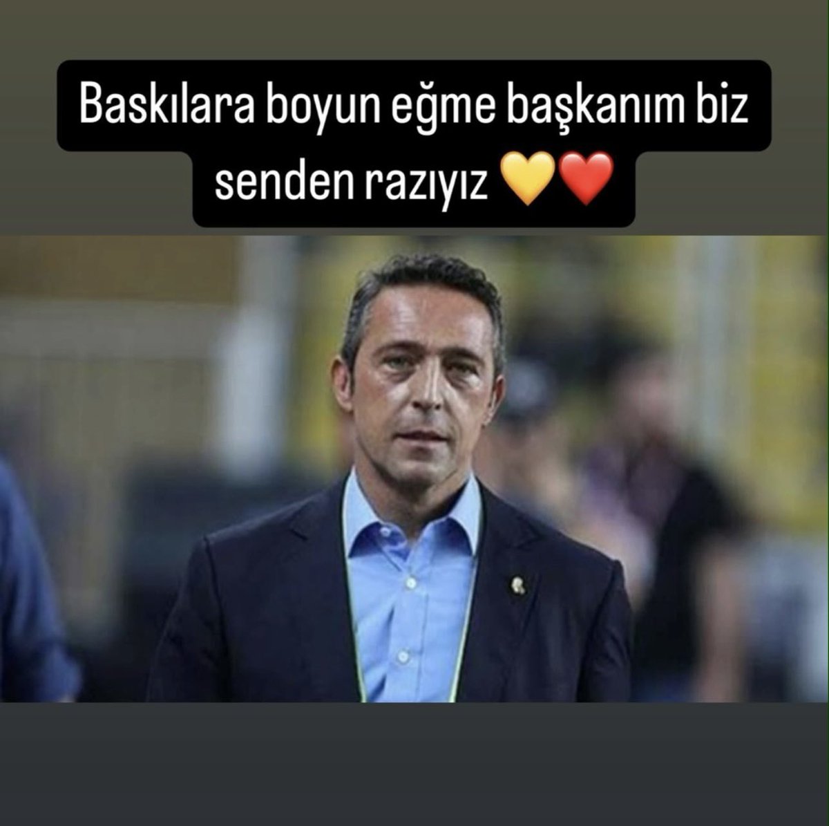 Biz sizden razıyız Başkanlar #Alikocistifa  #Acunİstifa