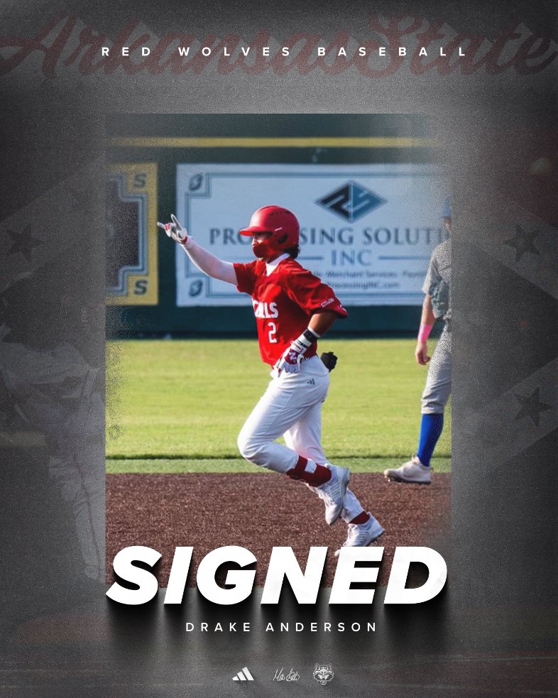AStateBaseball's tweet photo. Welcome to The Pack❗️❗️❗️

🐺 Drake Anderson
⚾️ IF | R/R
📍 Puyallup, Wash. | Nicholls
⬛️ 2024 All-Southland Second Team.

#WolvesUp https://t.co/6HY5iJBrCY