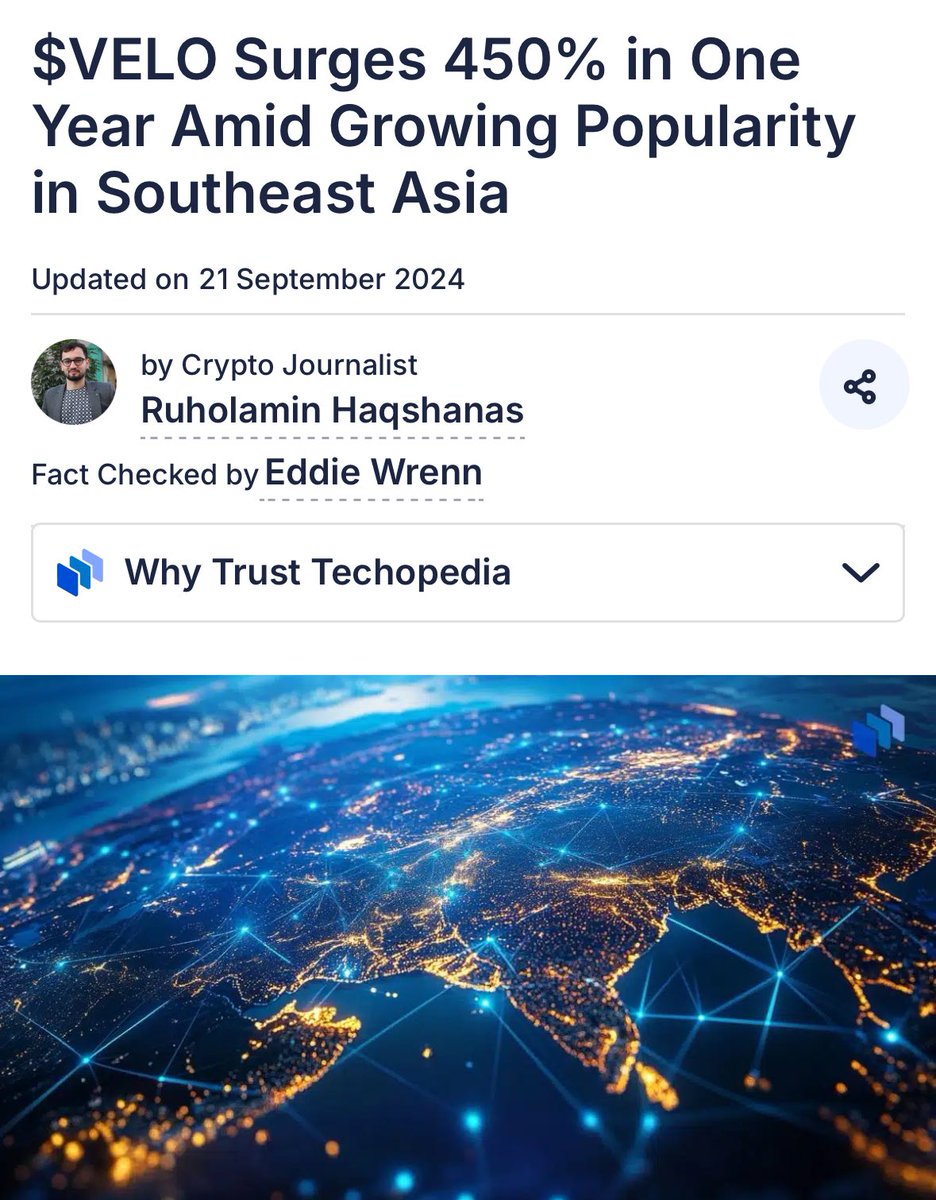 NSufi82934's tweet image. "🚀 #VeloCrypto is on the rise! Massive news is about to drop that will shock the entire market! 🌐💥 Stay tuned, big things are coming! #Crypto #Blockchain #Velo"