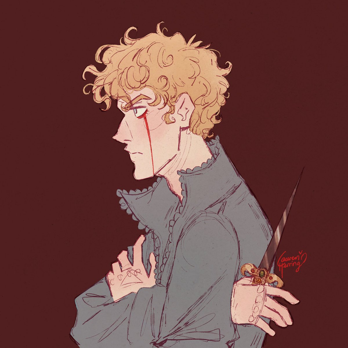 herringdoodle's tweet photo. Jacks from #OUABH book series ✨🩸 #digitalsketch #bookfanart https://t.co/UAETffQpkZ