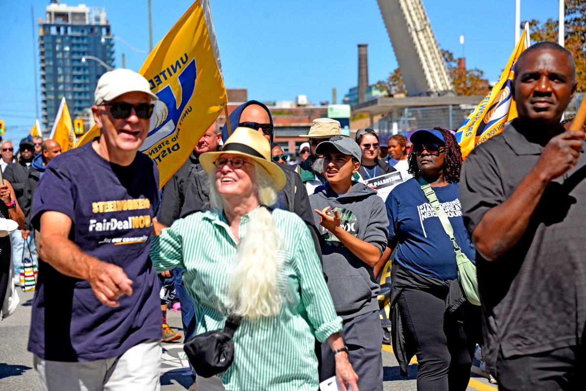 TYR Labour Council (@torontolabour) on Twitter photo <a href="/UNITEHERE75/">UNITE HERE Local 75</a> <a href="/MayorOliviaChow/">Mayor Olivia Chow 🇨🇦</a> <a href="/ATUlocal113/">ATU Local 113</a> <a href="/ontarionurses/">Ontario Nurses' Association</a> <a href="/Millwrights2309/">UBC Millwrights</a> <a href="/SMWRLocal30/">Sheet Metal Workers' & Roofers' Local 30</a> <a href="/iuoelocal793/">IUOE Local 793</a> <a href="/cupw/">CUPW</a> <a href="/USWSTAC/">STAC</a> members march at this year's Labour Day Parade.
#LabourDay2024 #WorkersShapeOurFuture <a href="/UNITEHERE75/">UNITE HERE Local 75</a> <a href="/MayorOliviaChow/">Mayor Olivia Chow 🇨🇦</a> <a href="/ATUlocal113/">ATU Local 113</a> <a href="/ontarionurses/">Ontario Nurses' Association</a> <a href="/Millwrights2309/">UBC Millwrights</a> <a href="/SMWRLocal30/">Sheet Metal Workers' & Roofers' Local 30</a> <a href="/iuoelocal793/">IUOE Local 793</a> <a href="/cupw/">CUPW</a> <a href="/USWSTAC/">STAC</a> members march at this year's Labour Day Parade.
#LabourDay2024 #WorkersShapeOurFuture
