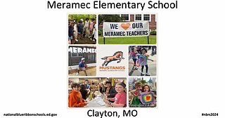 Dr. Nisha Patel (@claytonsupt) on Twitter photo BIG NEWS! Our very own Captain Elementary and Meramec Elementary are U.S. Department of Education National Blue Ribbon Schools! Congratulations! 👏🤩#claytonexperience <a href="/MER_Principal/">Patrick Fisher</a> BIG NEWS! Our very own Captain Elementary and Meramec Elementary are U.S. Department of Education National Blue Ribbon Schools! Congratulations! 👏🤩#claytonexperience <a href="/MER_Principal/">Patrick Fisher</a>