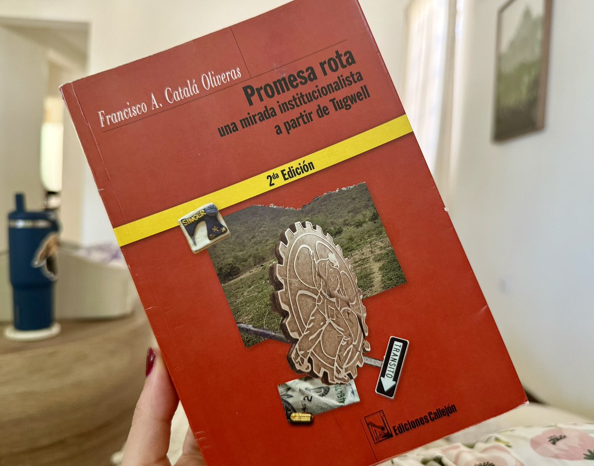 ValeriaCollazoC's tweet image. Terminé este. Muy bueno. Premonitorio de las dimensiones de la crisis actual. Visión y algunas propuestas interesantes de Tugwell. Luego un cambio de rumbo donde se abandonó la planificación y se apostó todo a la inversión externa, atraída por privilegios fiscales. Y así nos fue.
