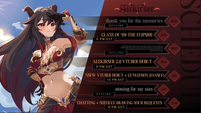it's getting hot in here... (SEP 23 - 29)
I'M DEBUTING ON THURSDAY AND FRIDAY!
art by xchiila https://t