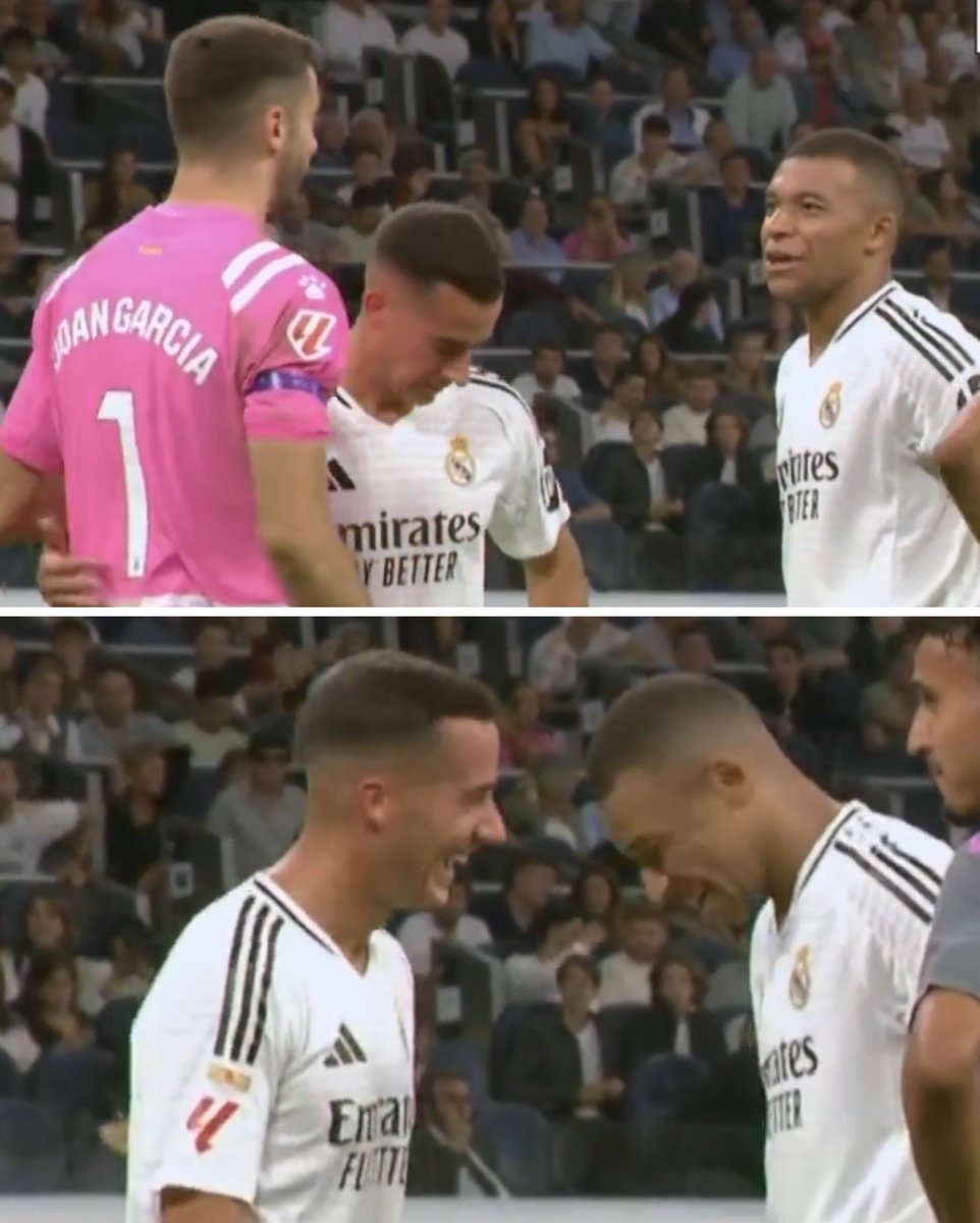 Espanyol’s goalkeeper tried bothering Mbappé before taking the penalty.

Mbappé’s reply was: “I don’t understand one f**king word of what you’re telling me.” 🤣🤣