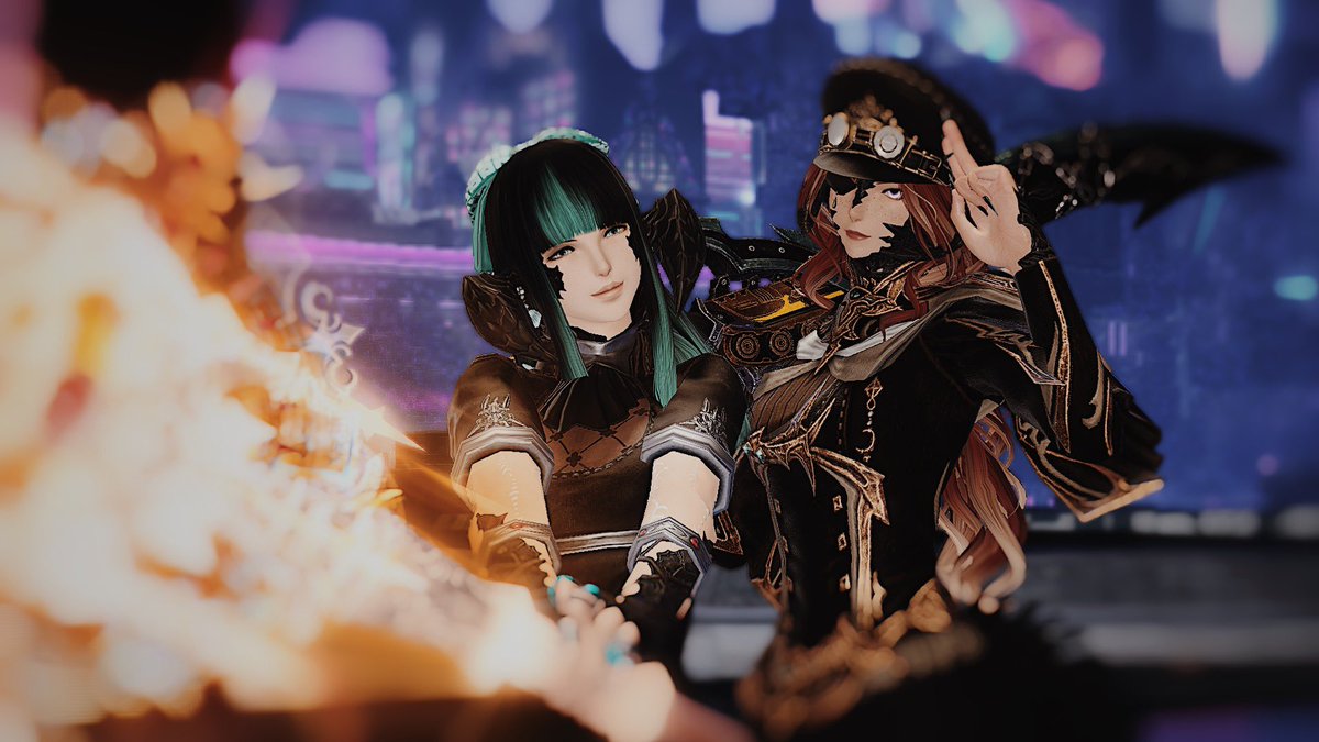 halonestide's tweet photo. @tamaki__ffxiv have a couple of lizards (ft wife) and a cat 🥰 feel better soon! https://t.co/rxIfP6EEb6