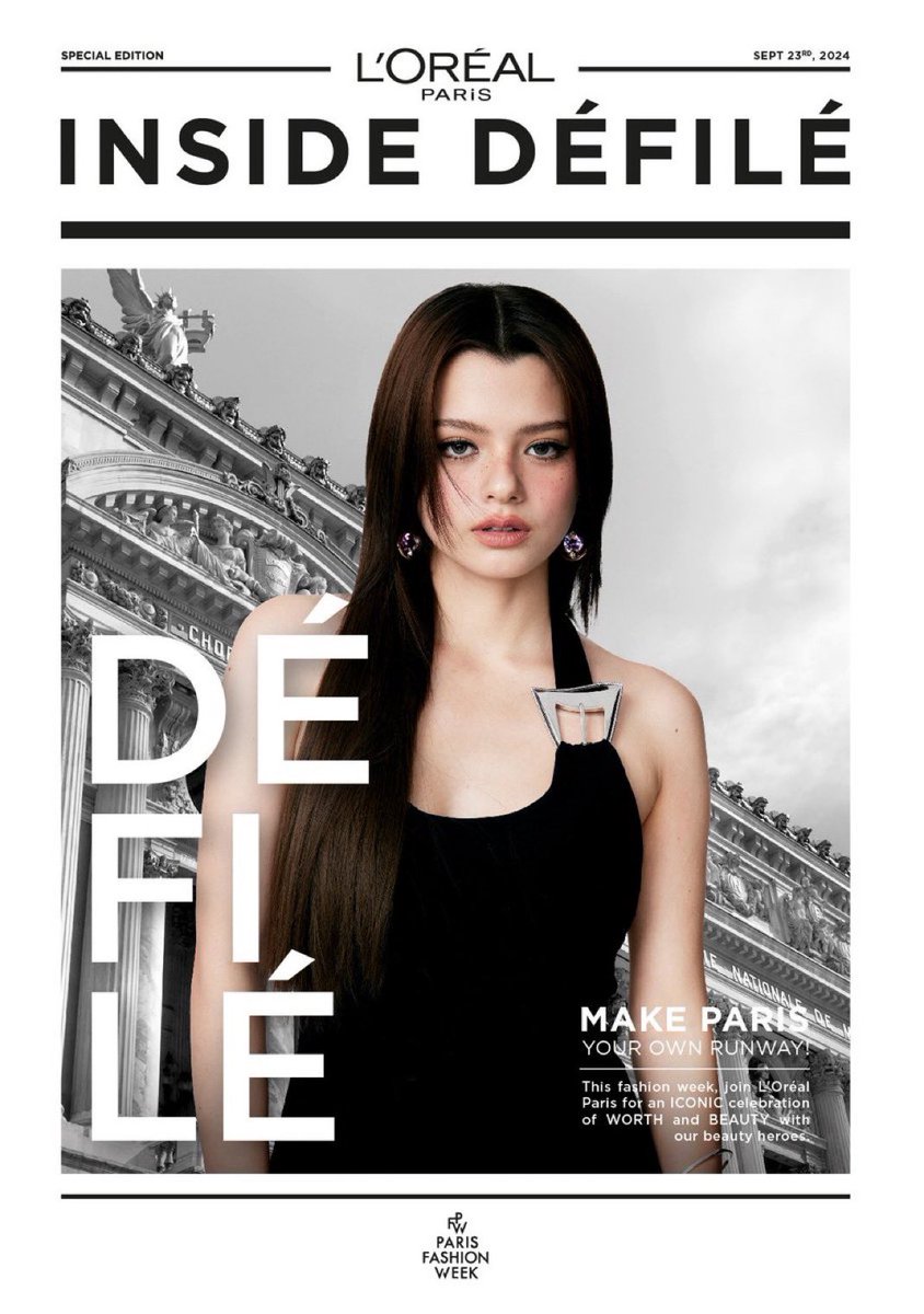 AngieCampo9705's tweet photo. Me pueden dar 100RT y 50 comentarios por BECKY? 

REBECCA ICONIC GIRL PFW25
#LeDefileLOrealxBecky https://t.co/ShZC4cZNPD