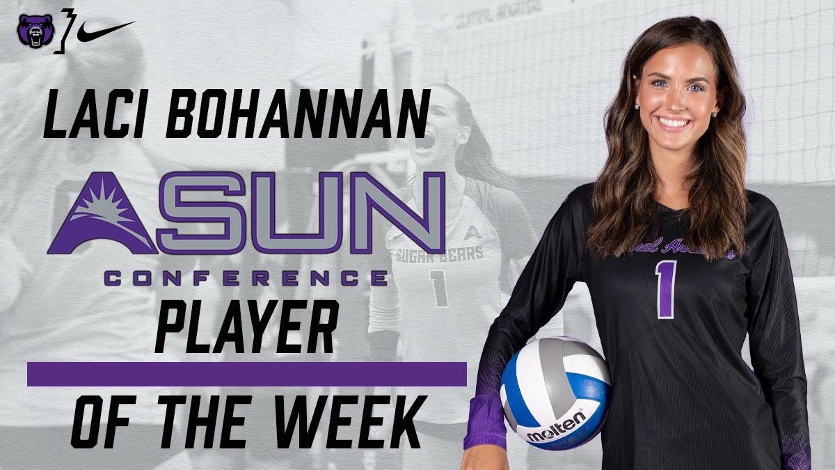 ucavball's tweet photo. A great week by the Sugar Bears earned us a pair of weekly awards! Congratulations to Laci Bohannan and Caylan Koons!

📰- https://t.co/6dYk0q0uor

#BearClawsUp https://t.co/MIGfXvuDRb