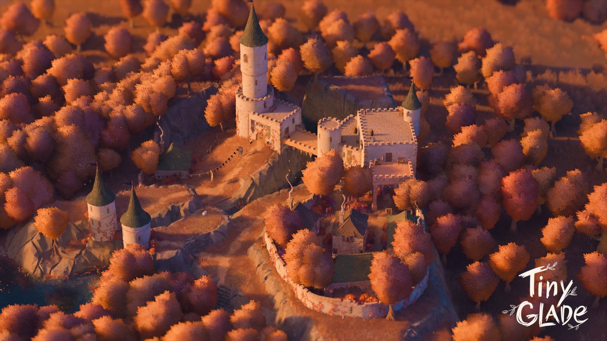 _Inyri_'s tweet image. Ce jeu est une pépite #TinyGlade #castleonthehill #themeoftheday