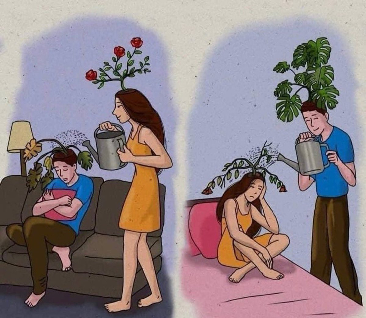 Si l’effort est mutuel, l’amour peut durer toute une vie.