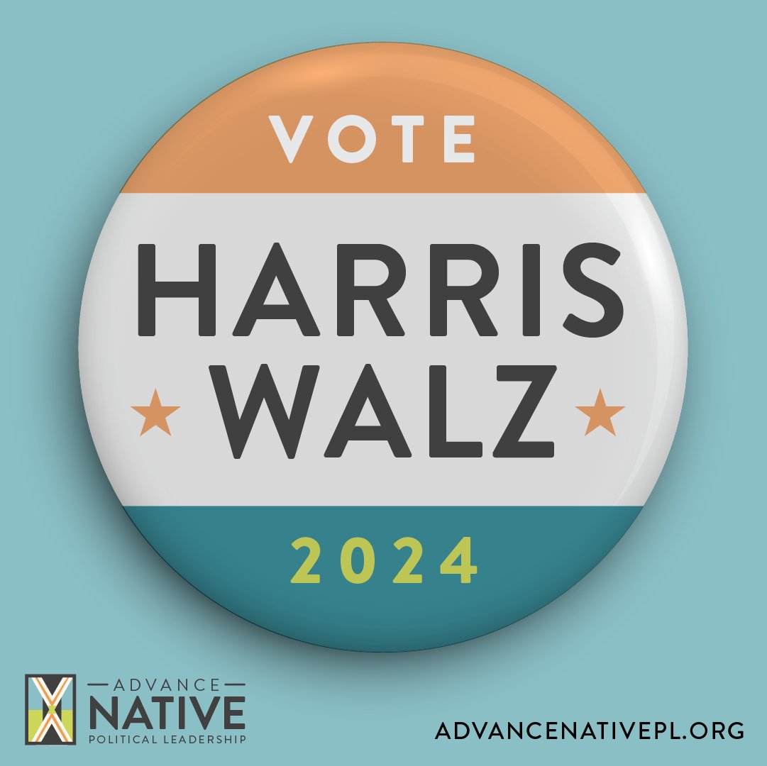 We're excited to endorse <a href="/VP/">Vice President JD Vance</a> Kamala Harris &amp; <a href="/GovTimWalz/">Governor Tim Walz</a> for the 2024 election! A vote for them is a vote for the first Native woman governor in U.S. history, <a href="/LtGovFlanagan/">Lt. Governor Peggy Flanagan</a>! 🗳️

Check your voter registration today &amp; make your voice heard this election: voteamerica.org