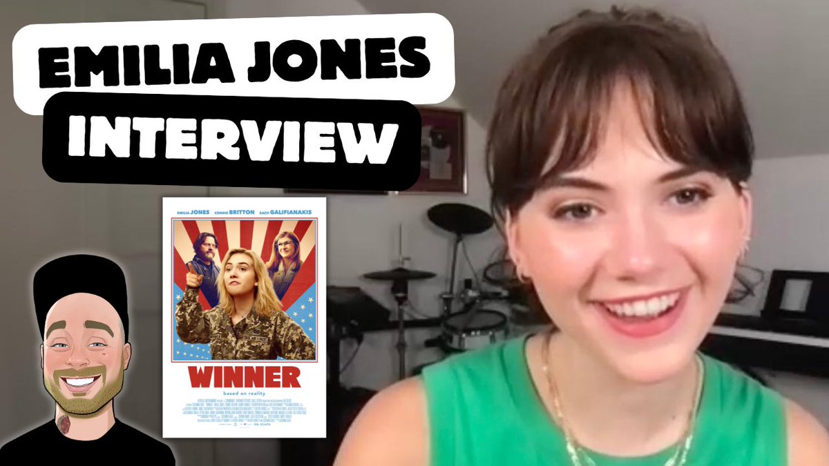 It was a thrill to have Emilia Jones back on the show talking about her new film “Winner.” Emilia also shares her favorite Pokémon, if she would ever get a tattoo and she reflects on “Locke &amp; Key.” Enjoy! youtu.be/70Cn5vFP3Go?si…