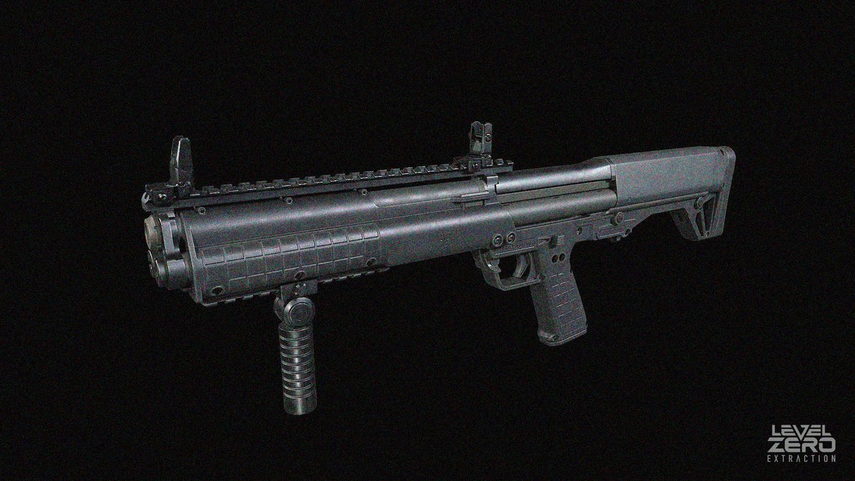 Working on two new weapons.