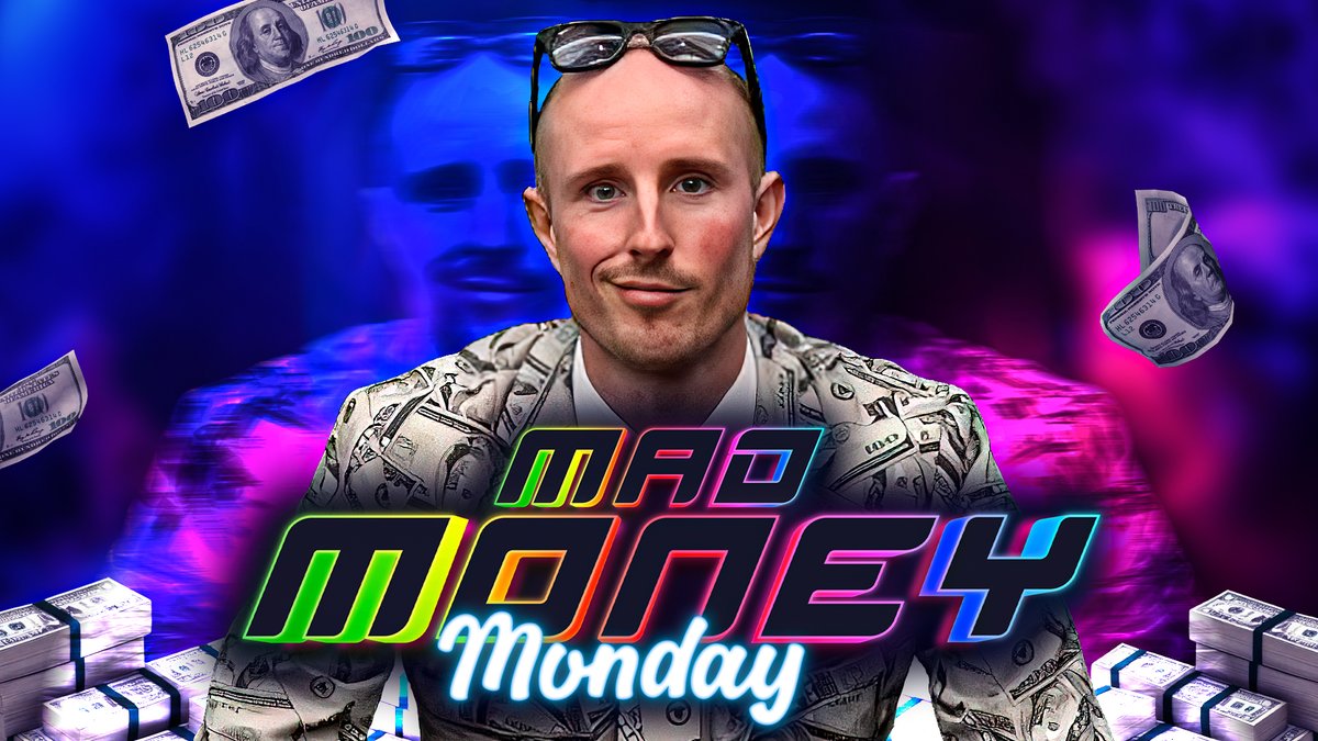 🥳 Happy Mad Money Monday Fam!!!
🔴 LIVE twitch.tv/gripsed
💸 Giving Away Over $500+ Today
🕐 $500 Added Homegame starts at 5pm

To Join the Fun👇
🥇 Retweet this ($20 Giveaway)
🥈 Join the Homegame on ACR
🥉 Hang out in twitch chat for extra prizes