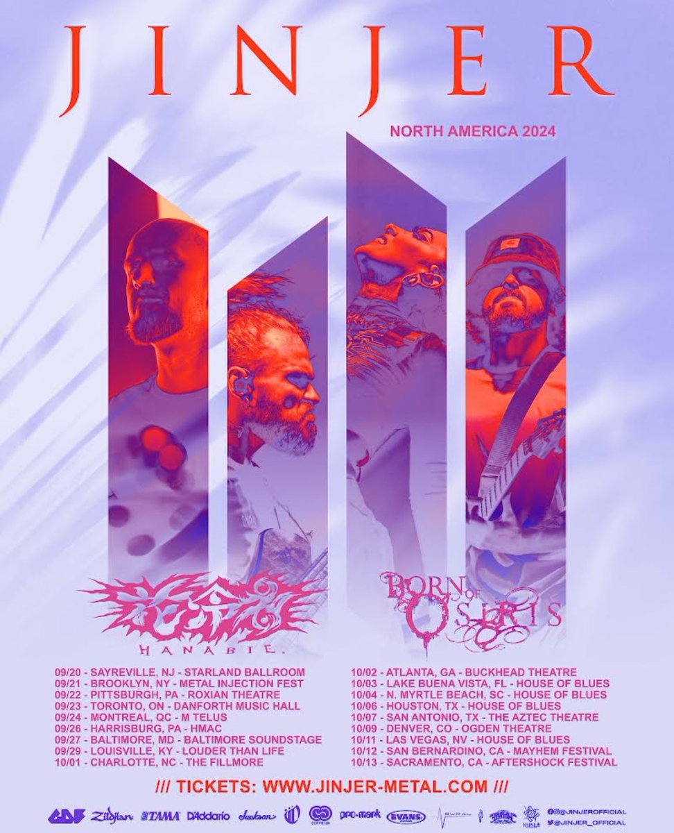 Born of Osiris tweet media