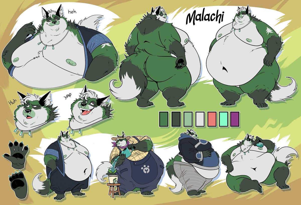 Congratulations to <a href="/SimmyWuff/">Big Wuff 💙🍖</a> for adopting this big fox, Malachi~!