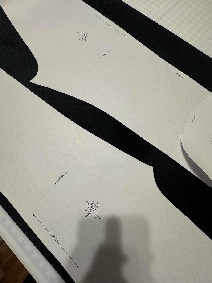 Final pattern done. Just need graded and it’s time