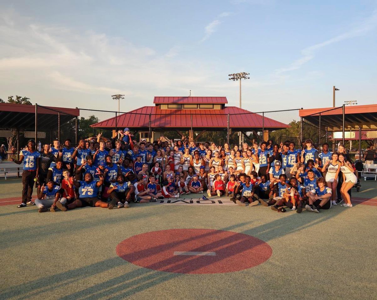 Thank you to the town of <a href="/Moncks_Corner/">Moncks Corner</a> for having us volunteer at the Miracle League tonight! We are molding more than football players at Berkeley! We are molding great men.

#BetterAtBerkeley