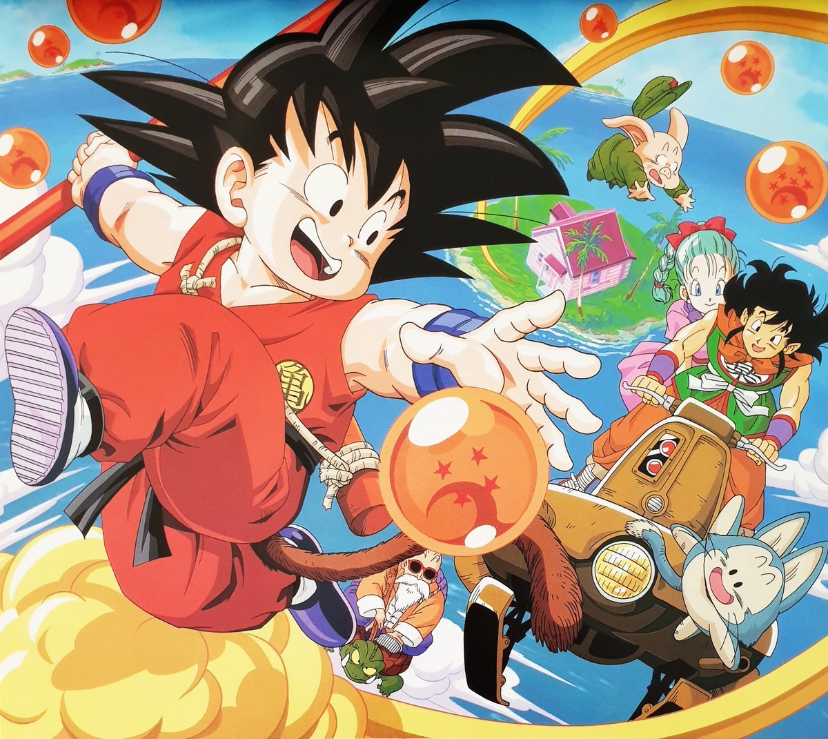 DBScreenCaps's tweet image. Ossu!
With no disrespect to Z, GT, or Super, this page is all about the original Dragon Ball anime! As well as the manga, pre-Raditz.
Will be sharing fanart (ONLY with credit) and official material, whether it be obscure artwork or news of OGDB representation in video games.