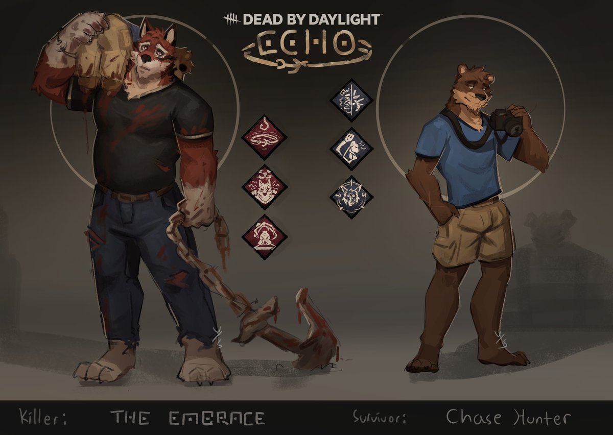 Vinstacc's tweet image. LEAKED Echo x Dead by Daylight collab concept art 🤯🤯Maining the embrace immediately

#echovn