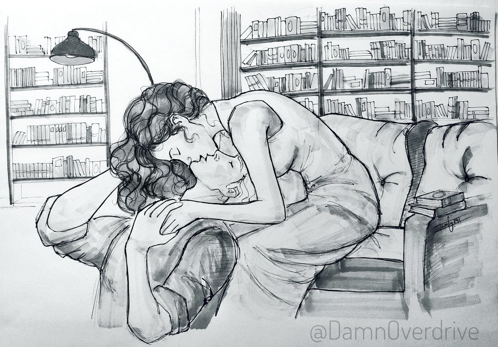 DamnOverdrive's tweet image. I read it, loved it and drew it ☺️

Super quick and rough sketch with pigment liners and markers.

Day 21 - Free Day(Books Week) #DramioneMonth #dramione