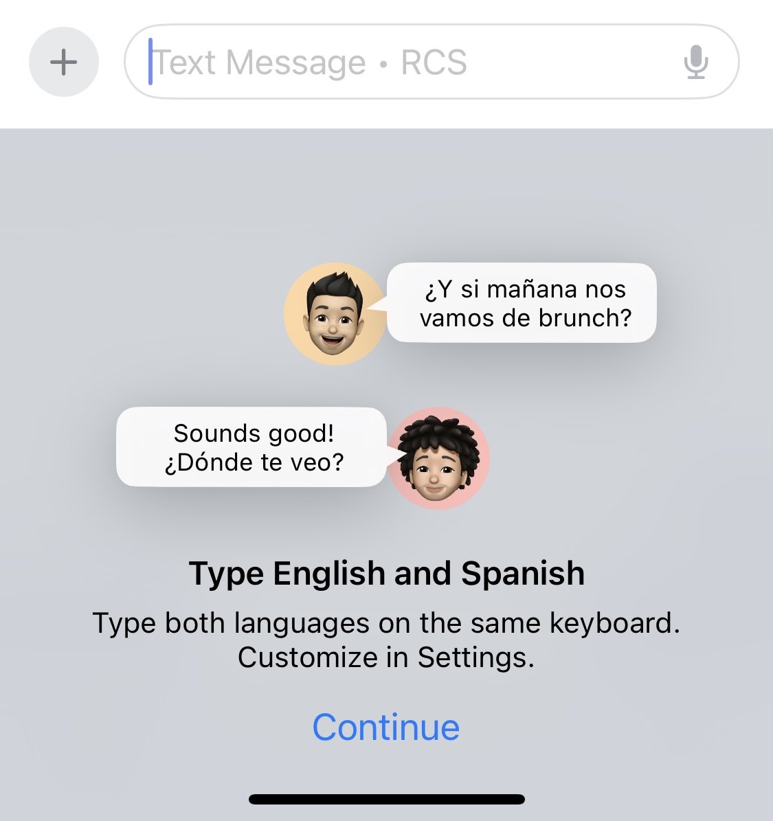 astroesteban's tweet photo. As a bilingual speaker this is huge! Long overdue feature! https://t.co/rIm6WwKePR