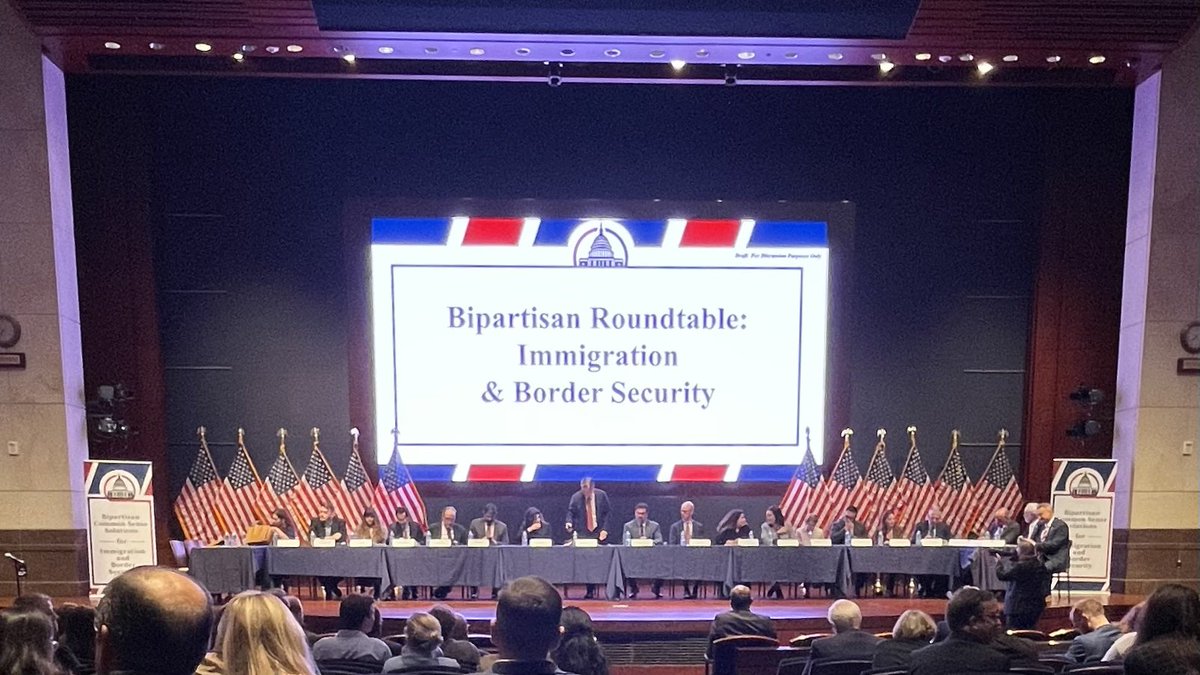 DGrady_DC's tweet photo. Thank you @RepTomSuozzi &amp; @RepLuttrell for a new approach to achieving immigration reform and inviting me to join the Bipartisan Commonsense Solutions for Immigration and Border Security roundtable!! Thanks to @RepJimmyPanetta &amp; @RepNewhouse for talking about the needs of US Ag! https://t.co/T98HwVJWvg