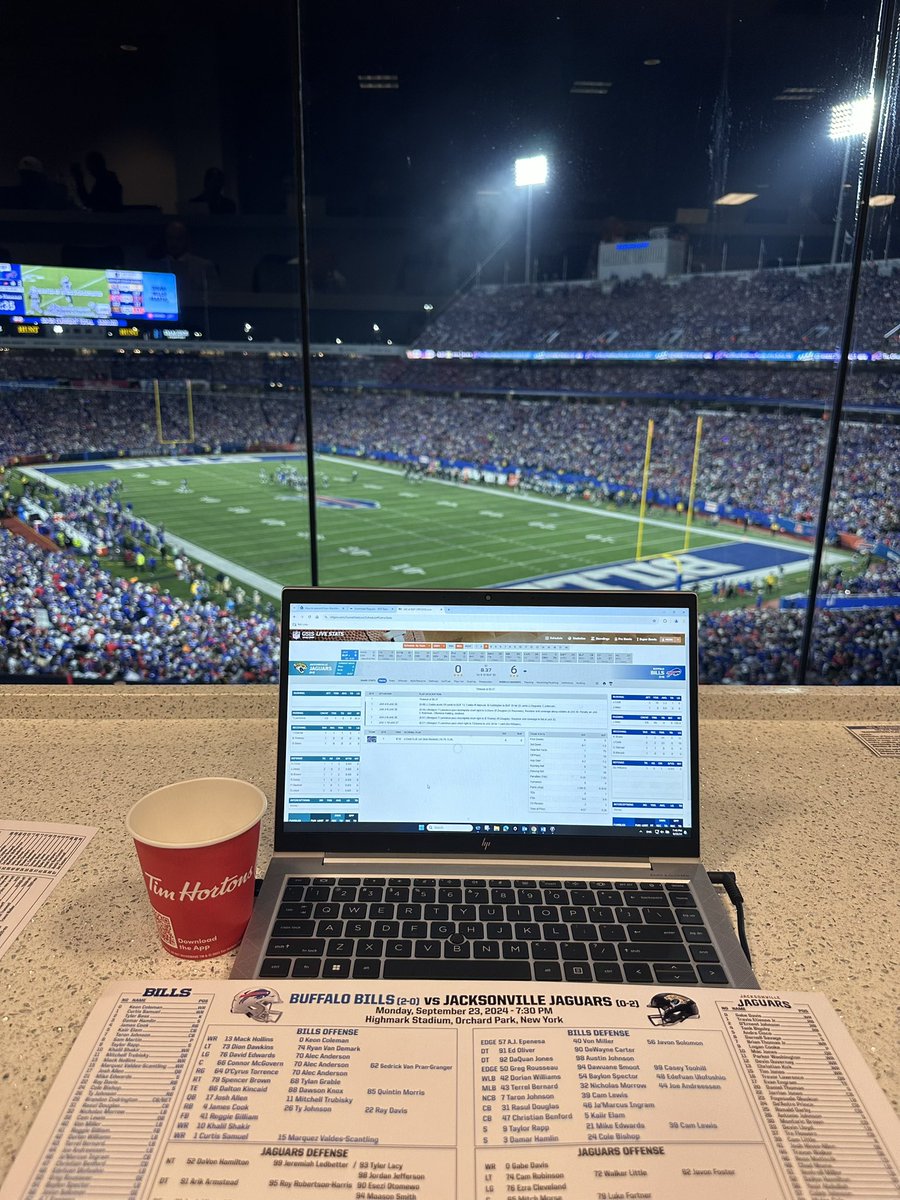 Always been my dream to cover a Mac Jones game