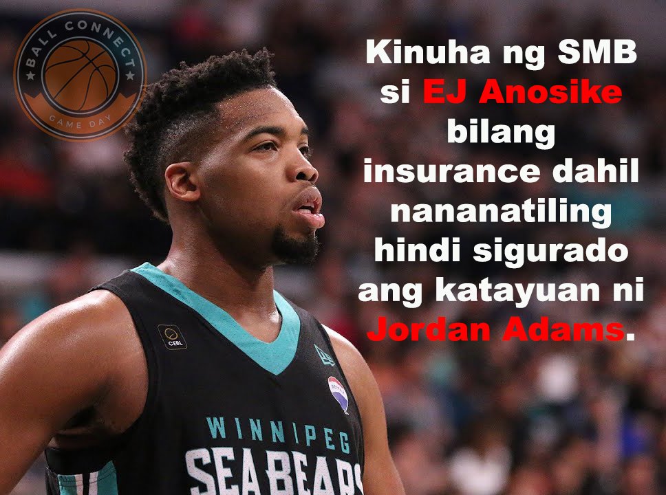 #SMBeermenTea have already brought in EJ Anosike as their backup for the injured reinforcement.