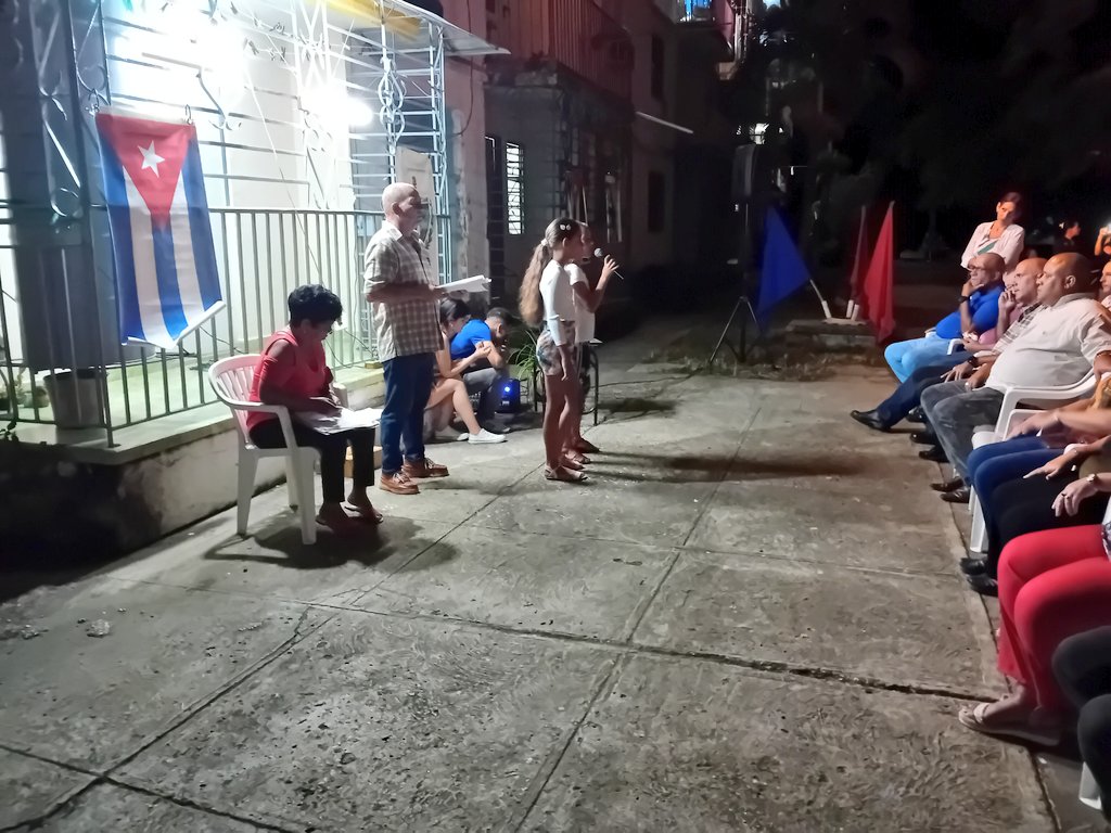amppcab's tweet photo. AHORA tiene lugar la primera asamblea de rendición de cuentas del delegado a sus electores de #Cabaiguán en el edificio 14 de la Filial, perteneciente a la circunscripción 88 del Consejo Popular Urbano I
@AsambleaCuba
@AlexisLorente74
@LaritzaConcepc4
@DeivyPrezMartn1 https://t.co/DwuqZvAAwO