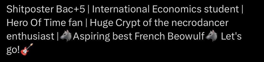 PeterWolfy's tweet photo. Upgrade de bio pour la peine 😎 🍷 https://t.co/GIUyY4iF8O