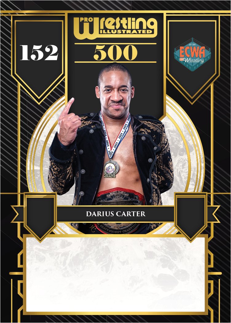 kagegfx's tweet photo. #TradingCardDesign
#PWI500 

#152 @MrDariusCarter 
Always try to do one of my favorite independent talents.
Never got around to doing his 2023 design. So here's that too https://t.co/c1lxnvkx3j