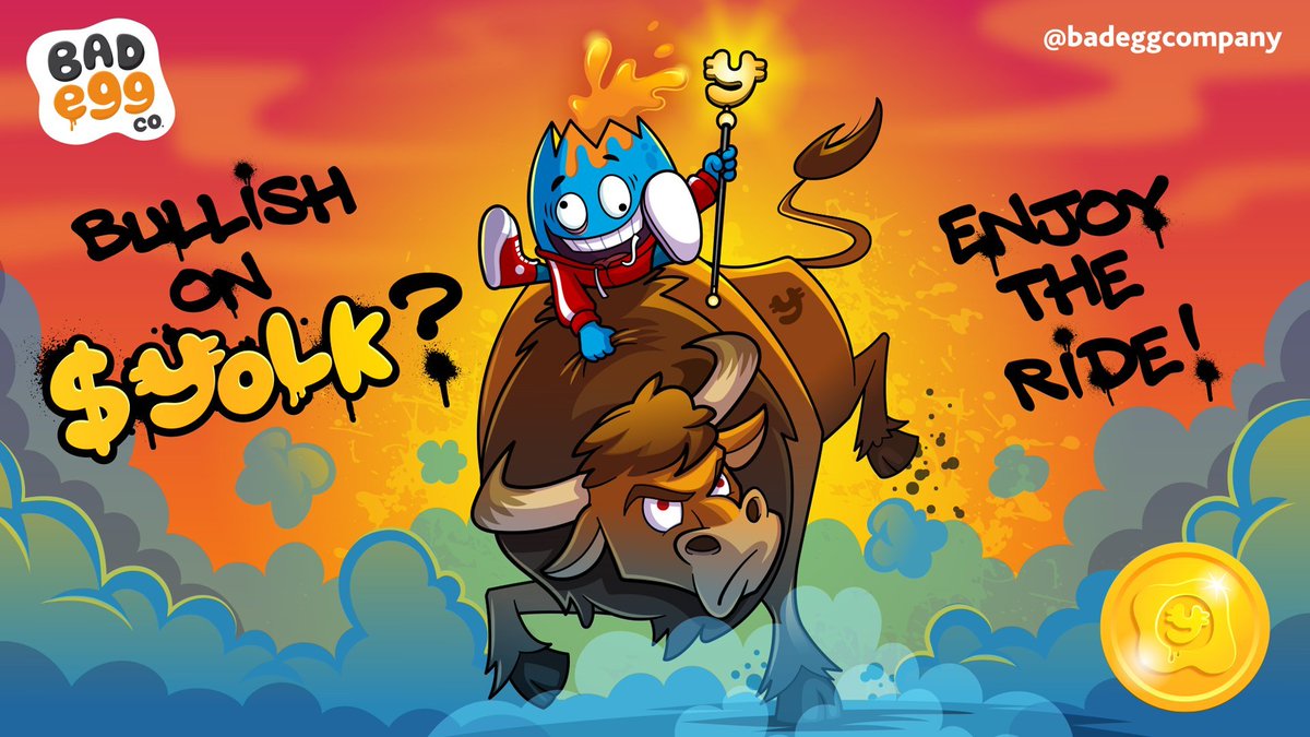 Exciting times ahead for <a href="/BadEggCompany/">Bad Egg</a> with the upcoming launch of $Yolk! Founded by Darran Garnham, the visionary behind iconic franchises like Pokémon and Toy Story, $Yolk aims to drive widespread adoption of digital assets and real-world products in New Yolk City.

Key