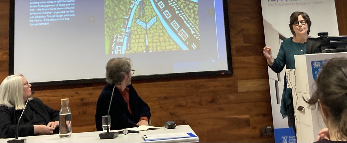 DevlinMartina's tweet photo. Ireland’s Border Culture website launched @TLRHub by @EvePatten9 @garrett_carr #OrlaFitzpatrick @ritaduffyart. Explores cultural significance of #IrishBorder via literature, visual art+film. Fascinating archive check it out: https://t.co/Occb8Rji8Q https://t.co/EDDo6r5EOx